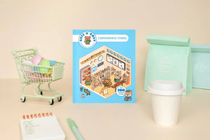 Cute 'n' Cozy Sticker Therapy: Convenience Stores