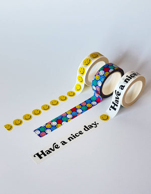 Have a Nice Day Washi Tape (set of 3)
