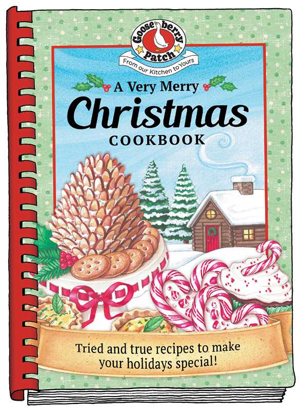 Very Merry Christmas Cookbook by Gooseberry Patch