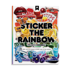Sticker the Rainbow Book Vol 2: In Real Life
