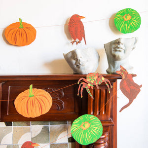 Pumpkin Halloween Garland
