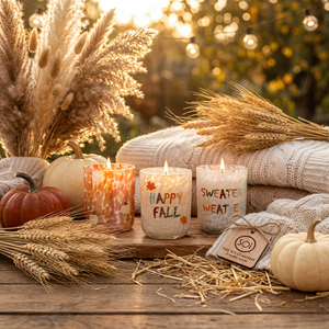 Heirloom Pumpkin Icon Candle