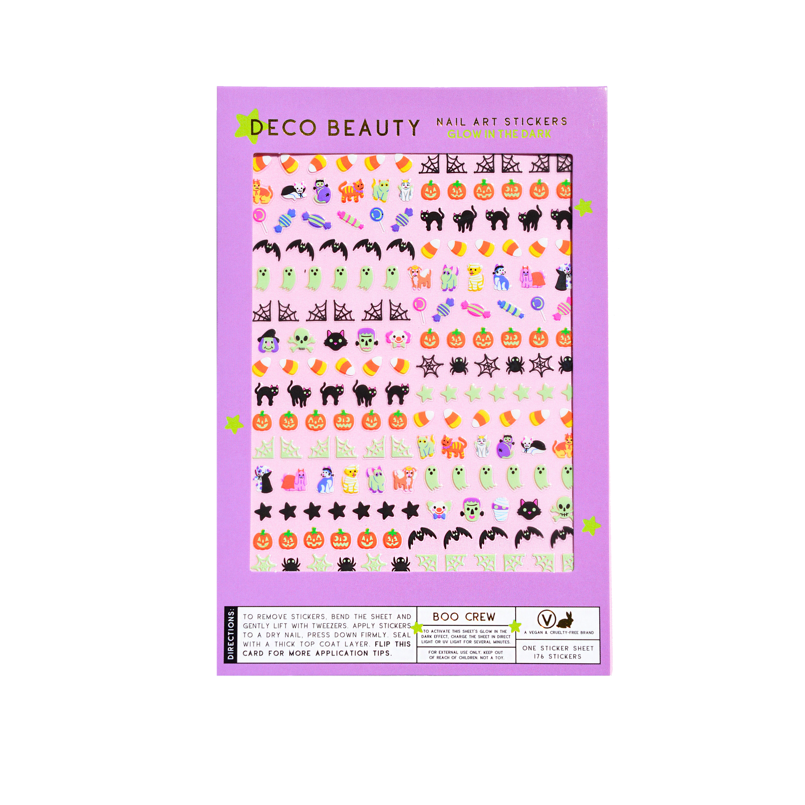 Boo Crew Nail Art Stickers