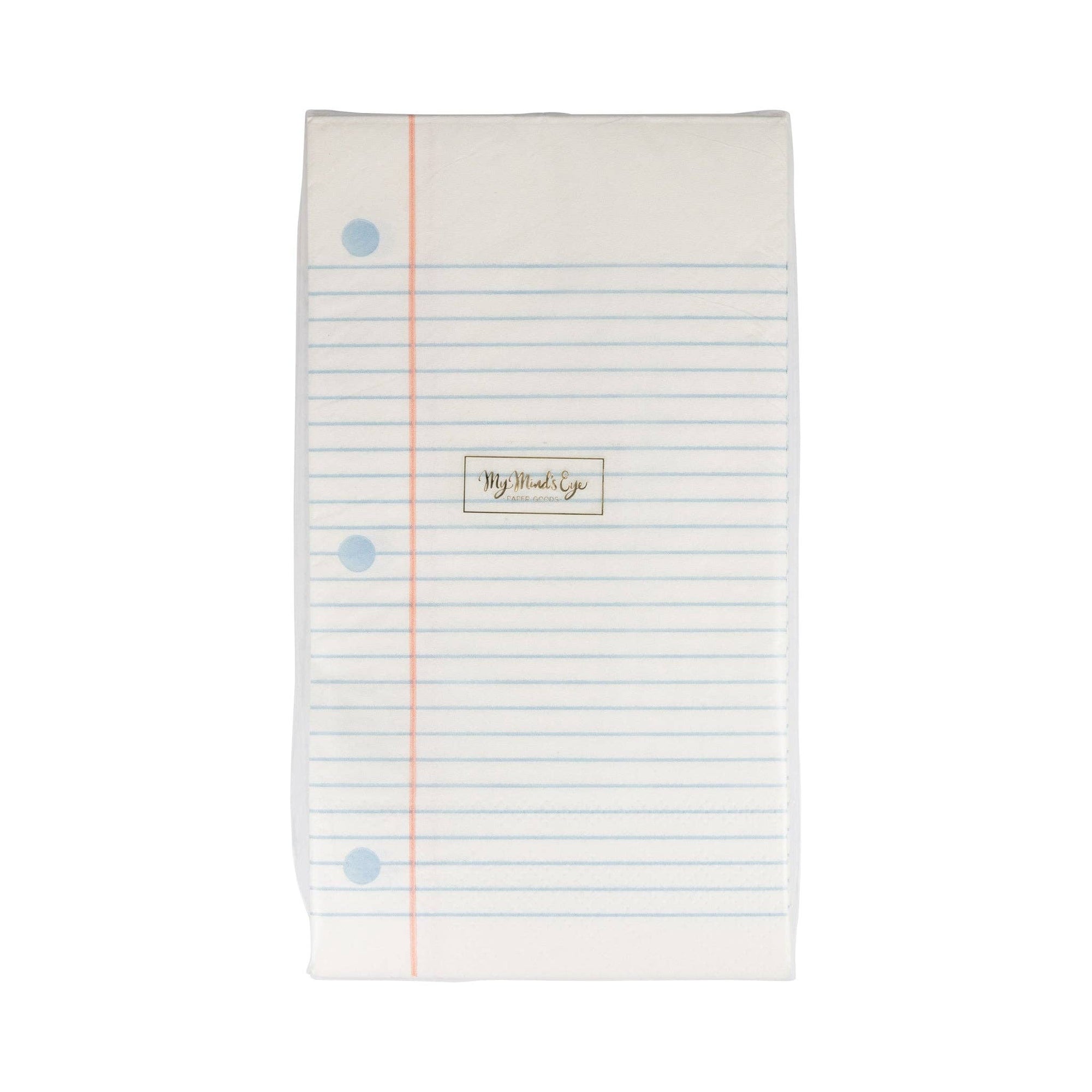 Notebook Paper Dinner Napkin