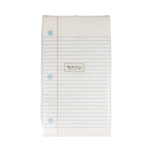 Notebook Paper Dinner Napkin