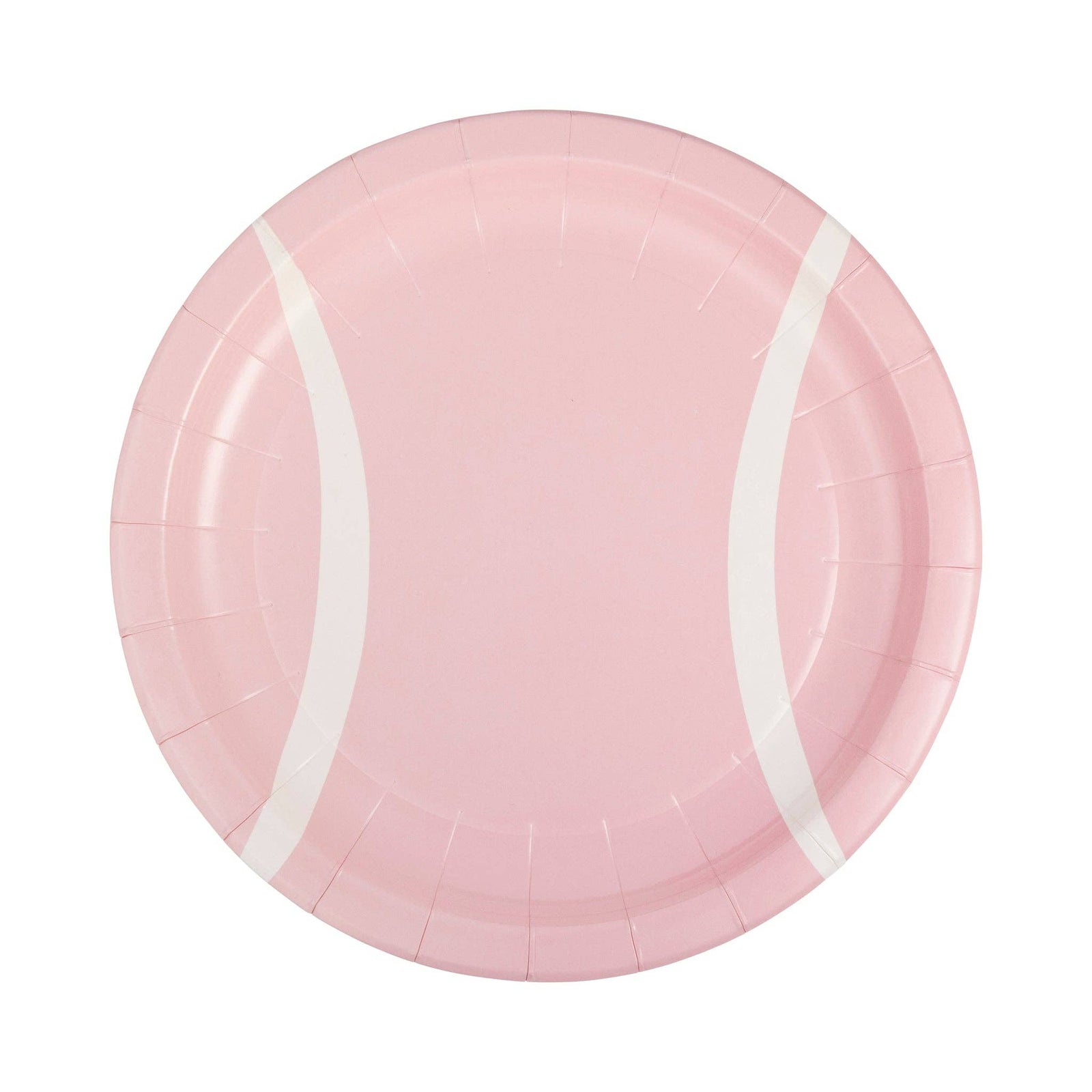 Pink Tennis Ball Plate