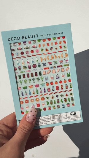 Mini Mart Nail Art Stickers