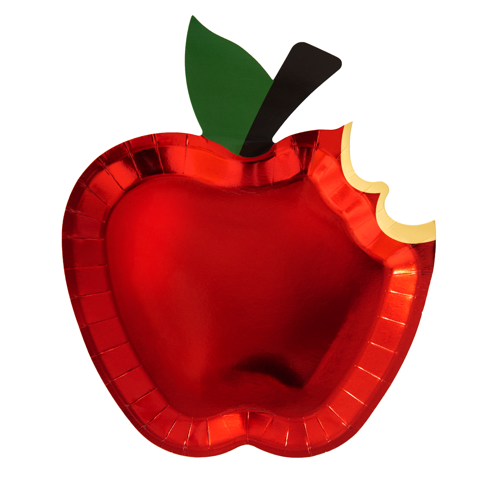 Bitten Apple Dessert Plates