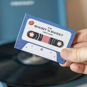 Short n Sweet Mixtape Matchbook