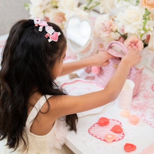 Love Birds Love Notes Hair Clip Set