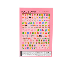 Plot Twist Nail Art Stickers