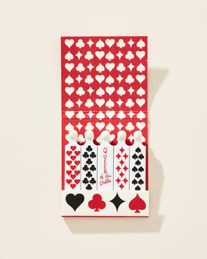 Queen of the Castle Printed Stem Matchbook