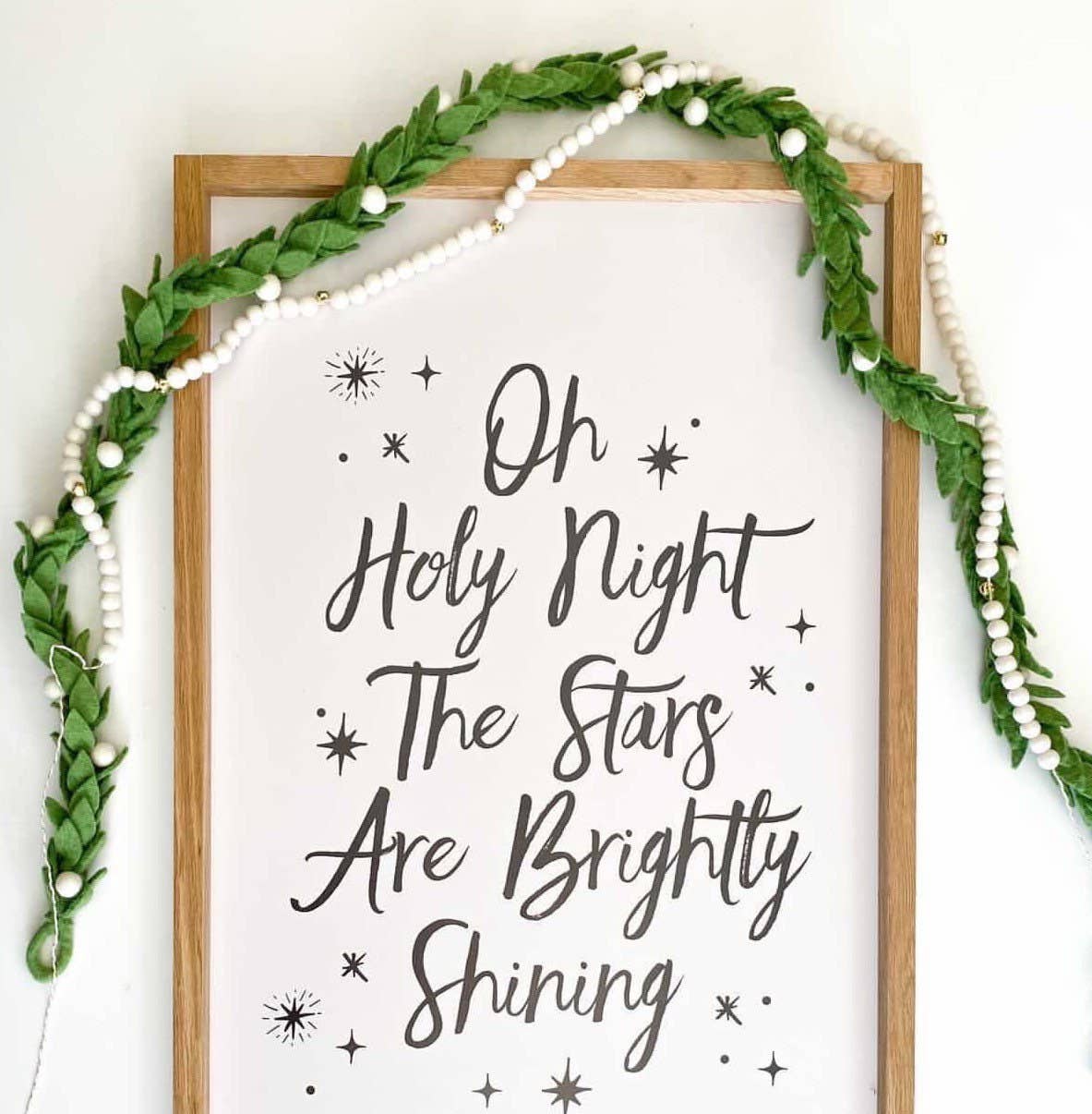 Holiday Greenery Garland by Pearl and Jane