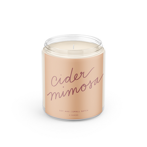 Cider Mimosa Soy Candle