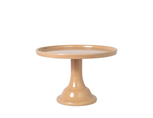 Small Latte Brown Melamine Cake Stand