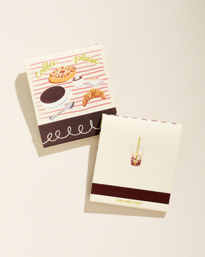 Coffee Printed Matchbook