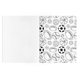 Game Day Sports-Themed Coloring Book