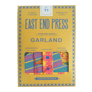 Bright Happy Birthday Sewn Garland