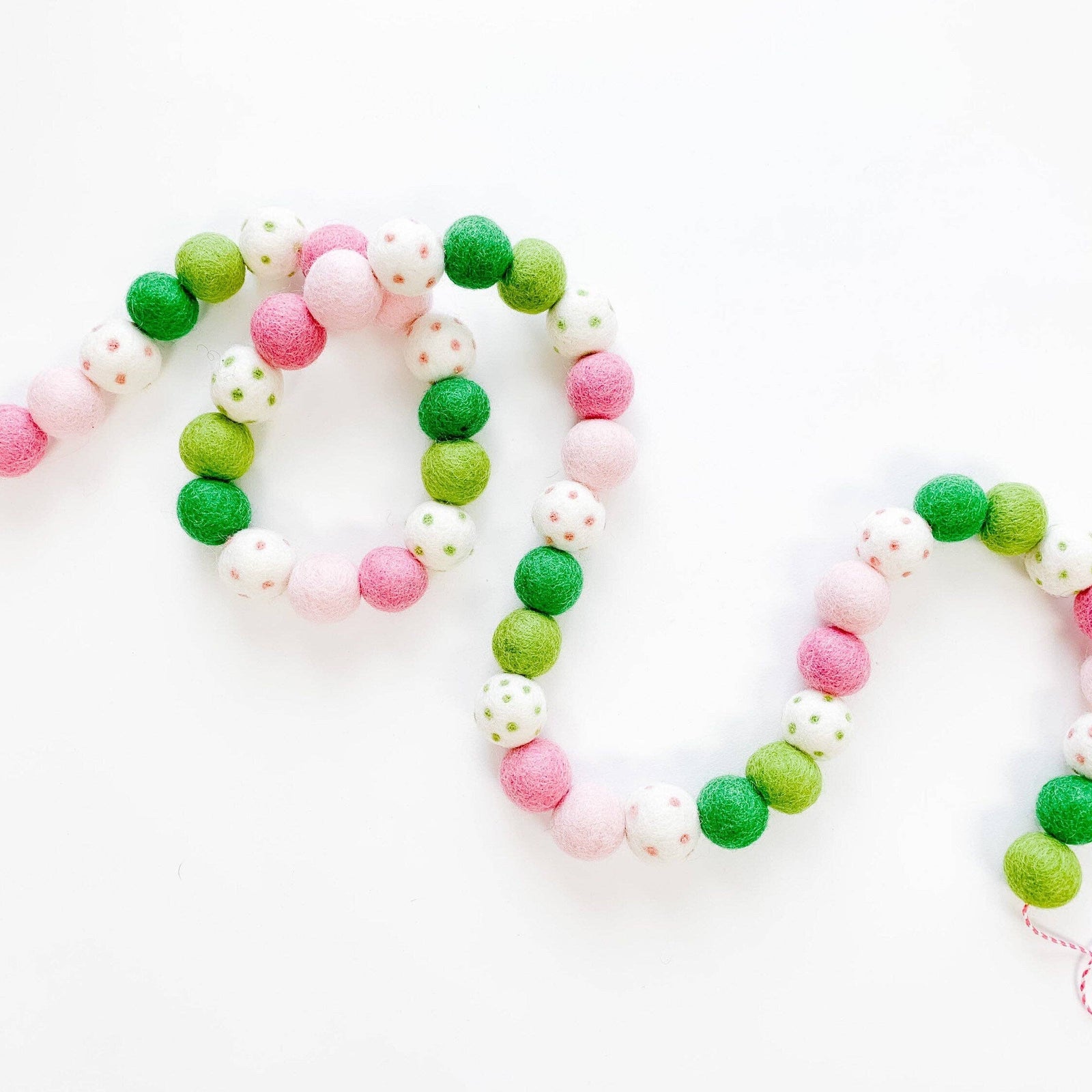 Leprechaun Love Felt Ball Garland