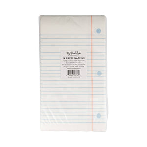 Notebook Paper Dinner Napkin