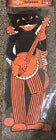 Vintage 1941 Halloween Scat Cat Band Cutouts (Set of 4)