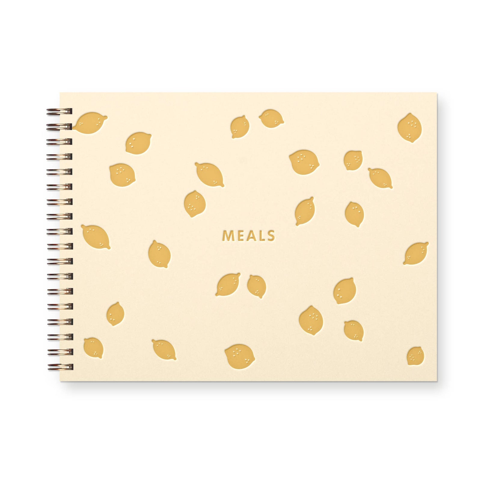 Lemon Pattern Meal Planner