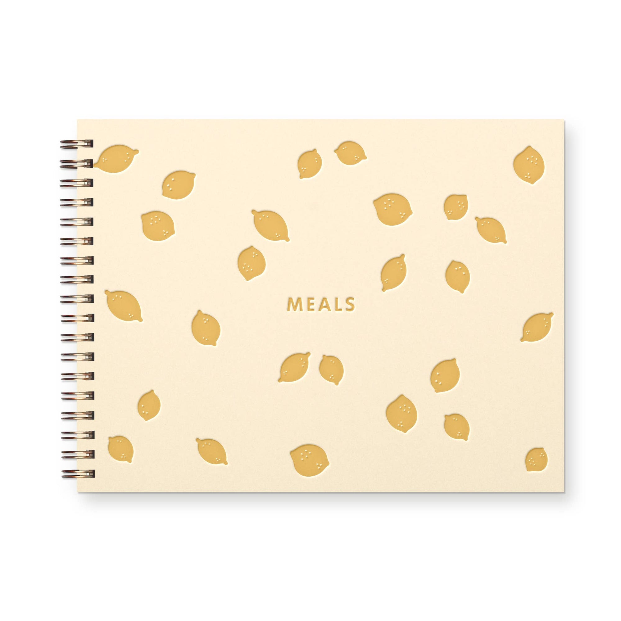 Lemon Pattern Meal Planner