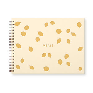 Lemon Pattern Meal Planner