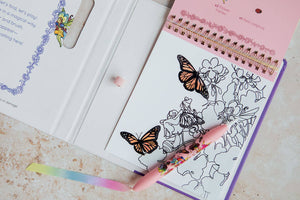 Watercolor with Me: Flower Fairies: A Reusable Coloring Book