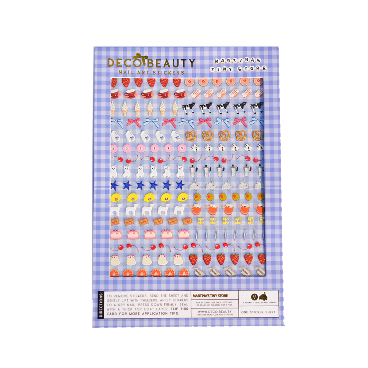 Martina's Tiny Store Nail Art Stickers