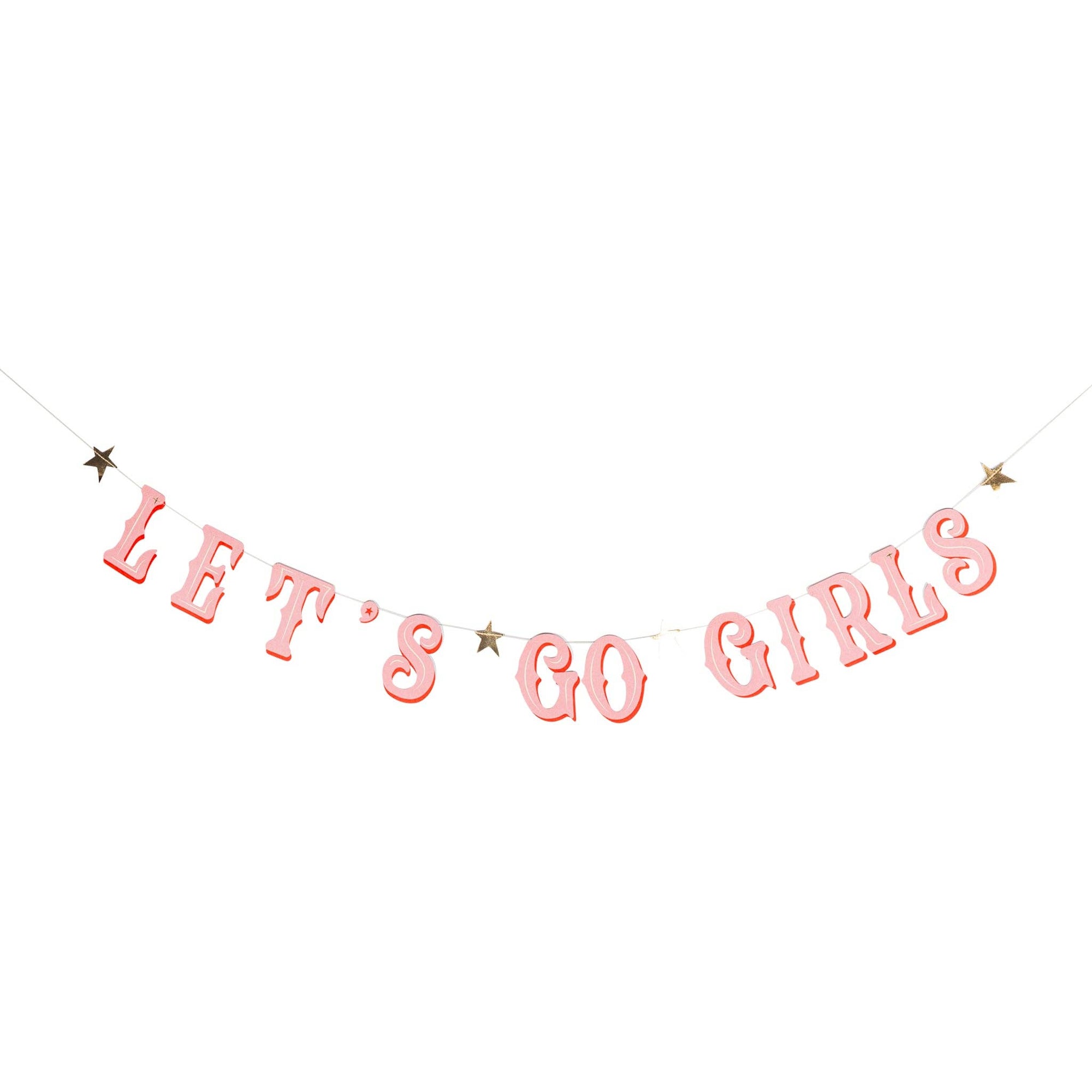Let's Go Girls Banner Set (x2)