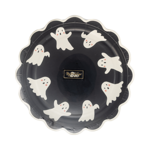 Booquette Ghosts Scallop Plates