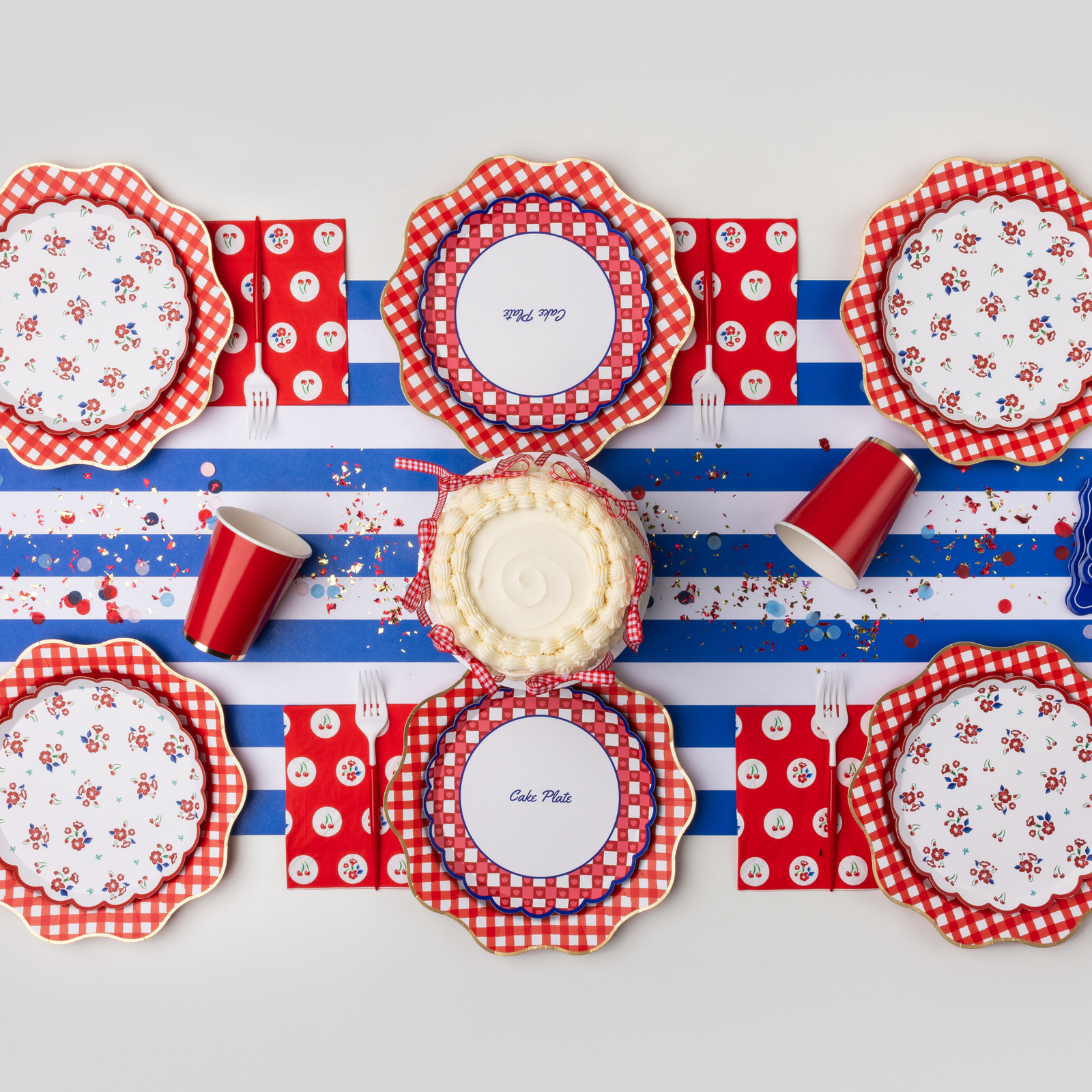 Betty Crocker™ Vintage Floral Dessert Plates