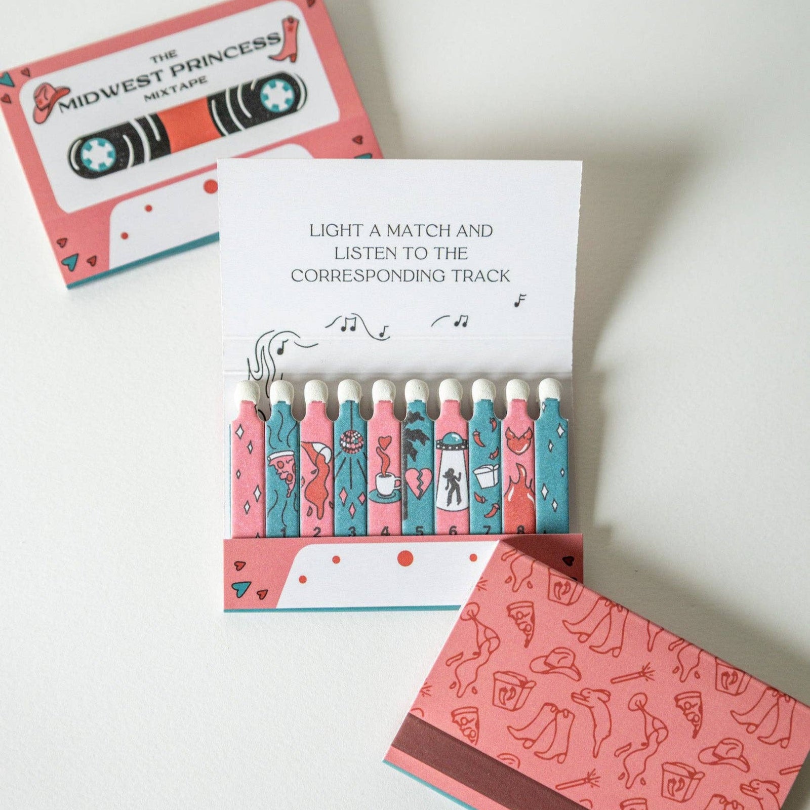 Midwest Princess Mixtape Matchbook