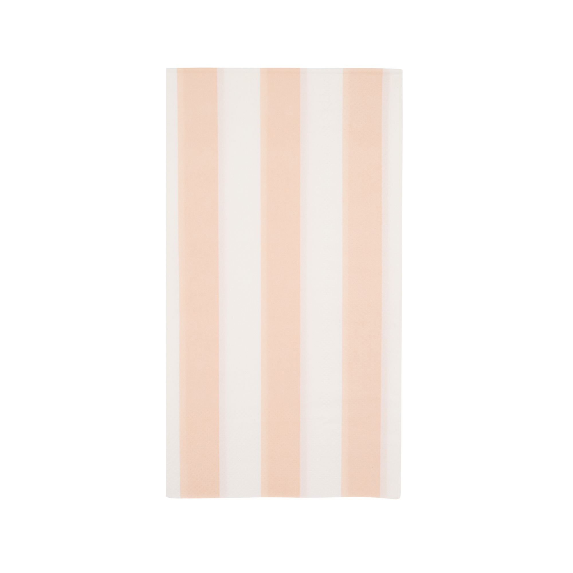Sweet Peach Cabana Stripe Napkins