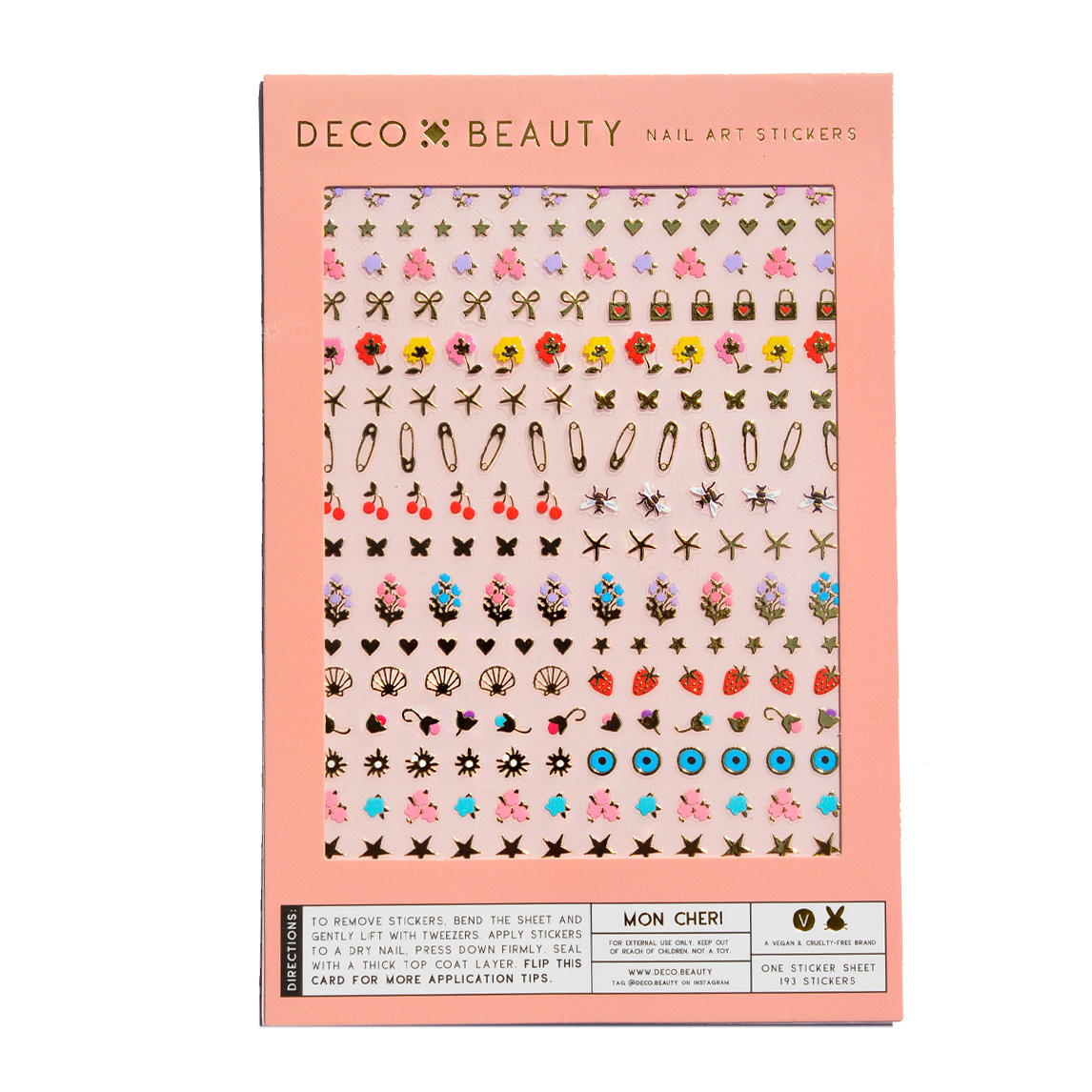 Mon Cheri Nail Art Stickers