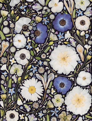 Beautiful Blooms Wrapping Paper Book