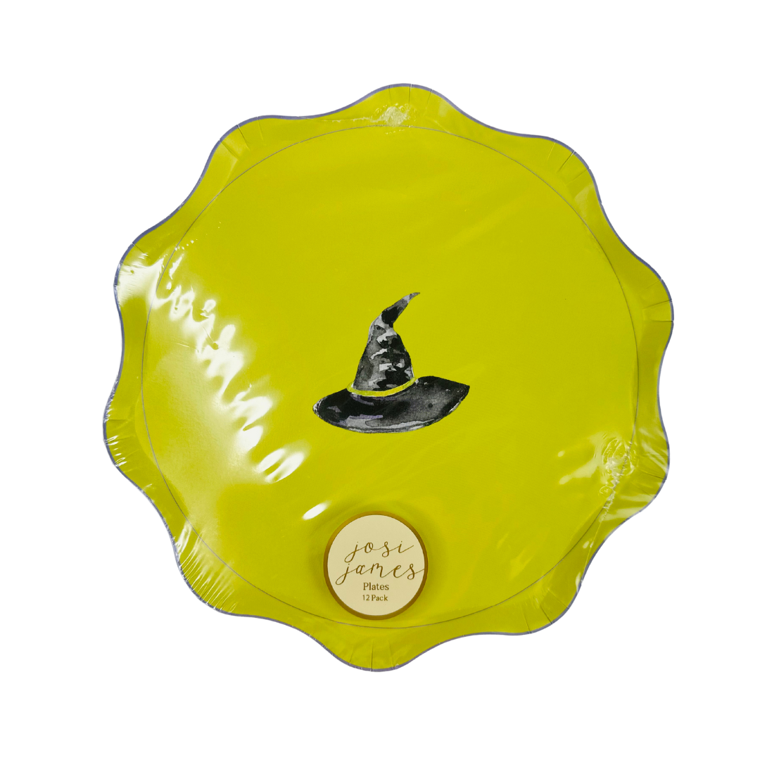 Bows & Boos Halloween Solid Plate Set