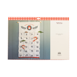 Canvas Christmas Advent Calendar 16" x 32"