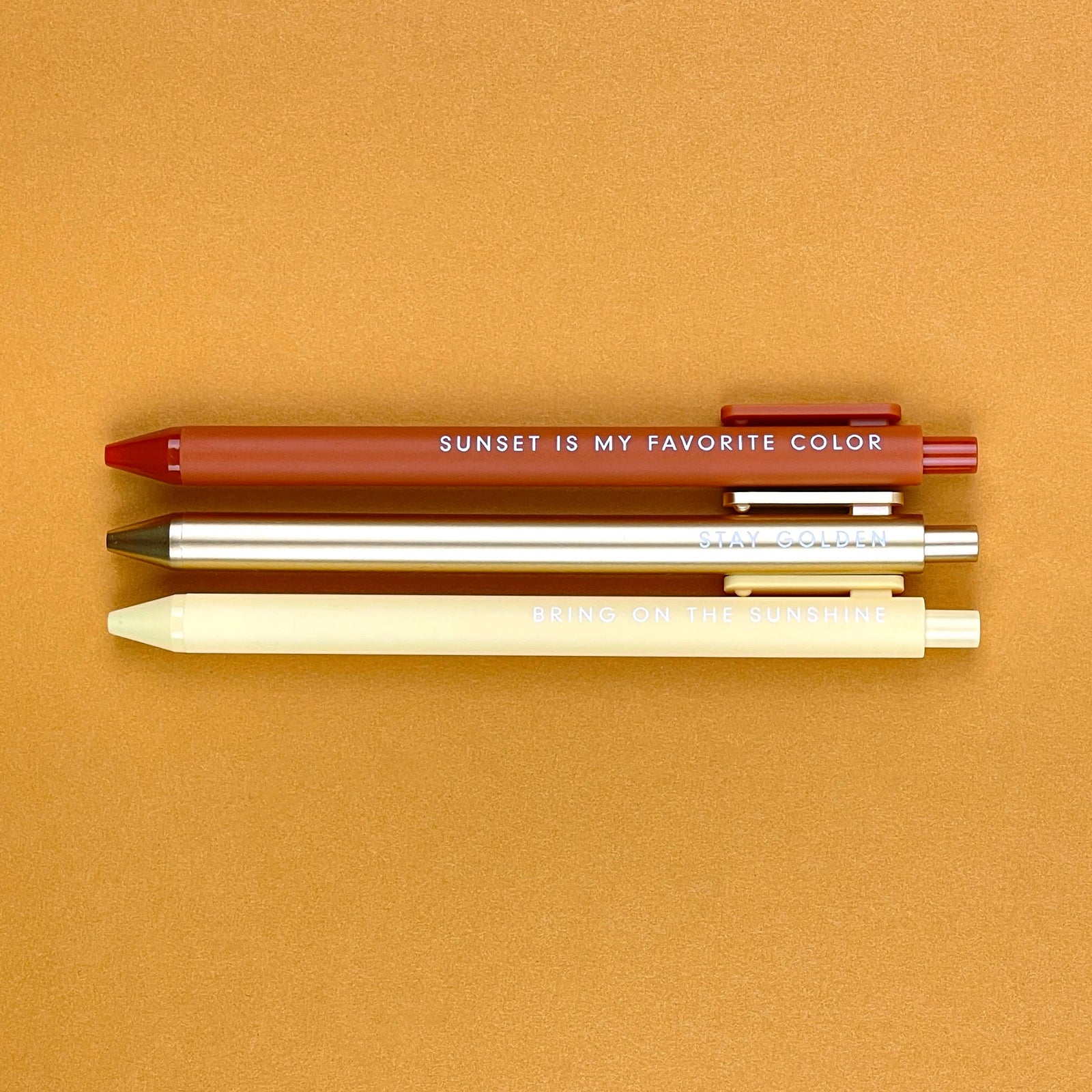 Sunshine Jotter Gel Pen Set