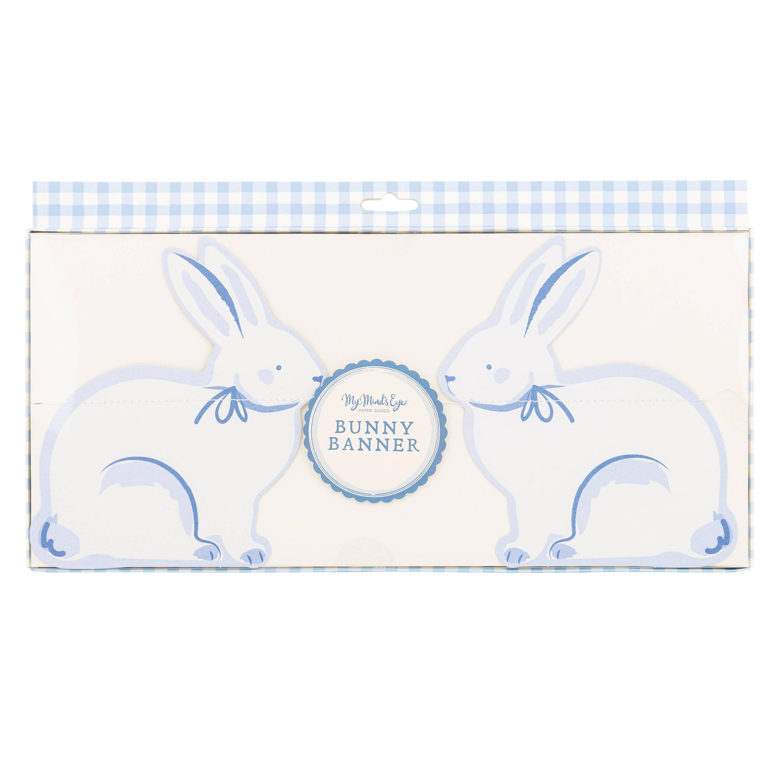Blue Bunny Banner