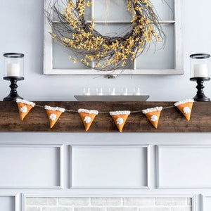 Felt Pumpkin Pie Garland