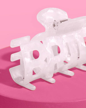 Bride Claw Clip