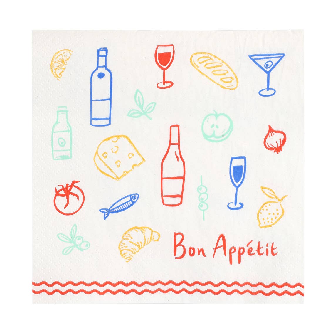 Bon Appetit Recycled Paper Napkins
