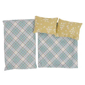 Baseball Mice Plush Toy Set with Bedding