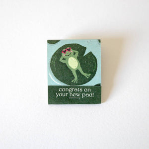 Frog Housewarming Matchbook