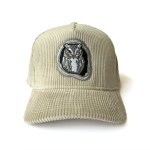 Eastern Screech Owl Corduroy Hat