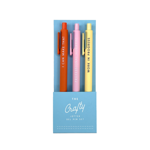 Crafty Jotter Gel Pen Set
