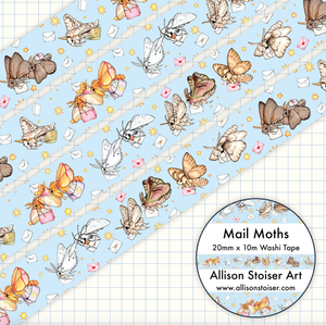 Mail Moths Washi Tape