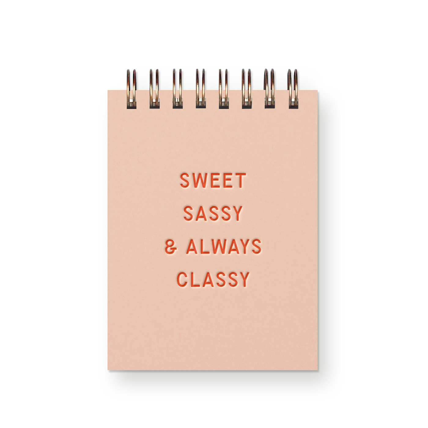 Sweet Sassy Classy Mini Jotter Notebook